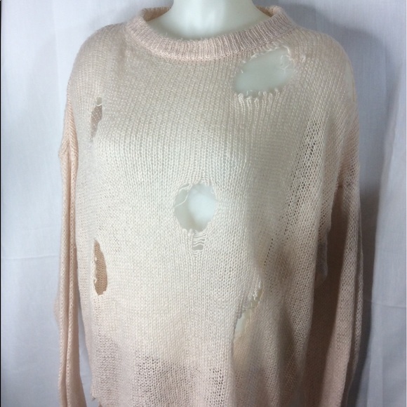 Tobi Hole Knitted Sweater  Sz M - Picture 2 of 7